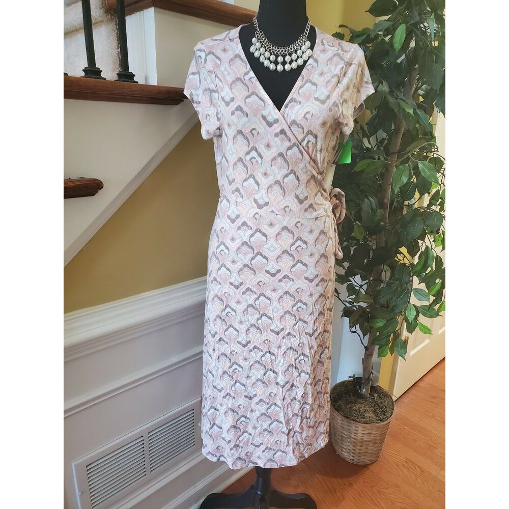A‎ Glow Summer Sun Wrap Maternity Dress Size Medium